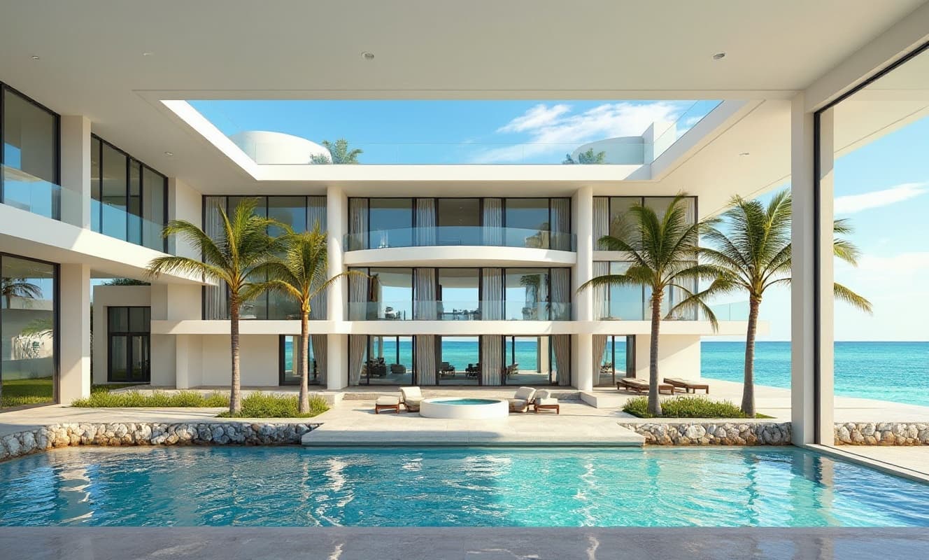 Miami glass residence — Interior