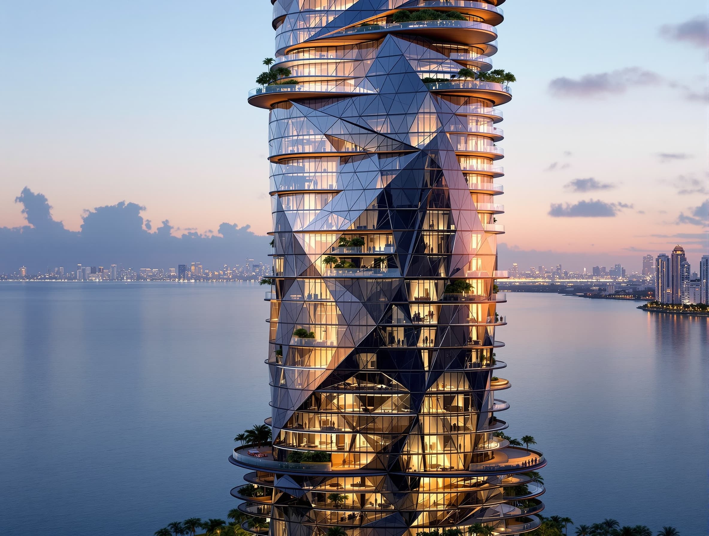 Miami tower — Street view