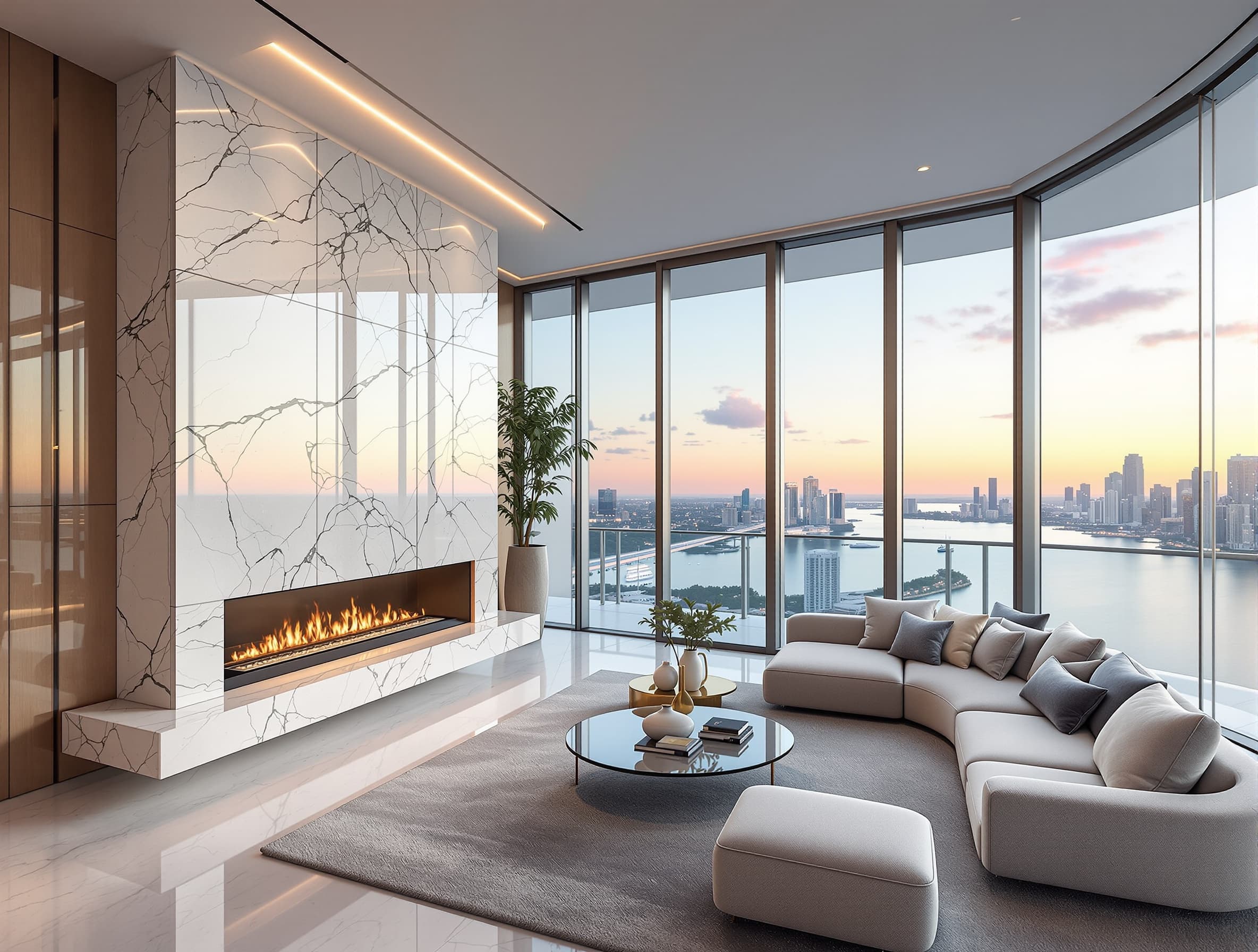 Miami tower — Penthouse