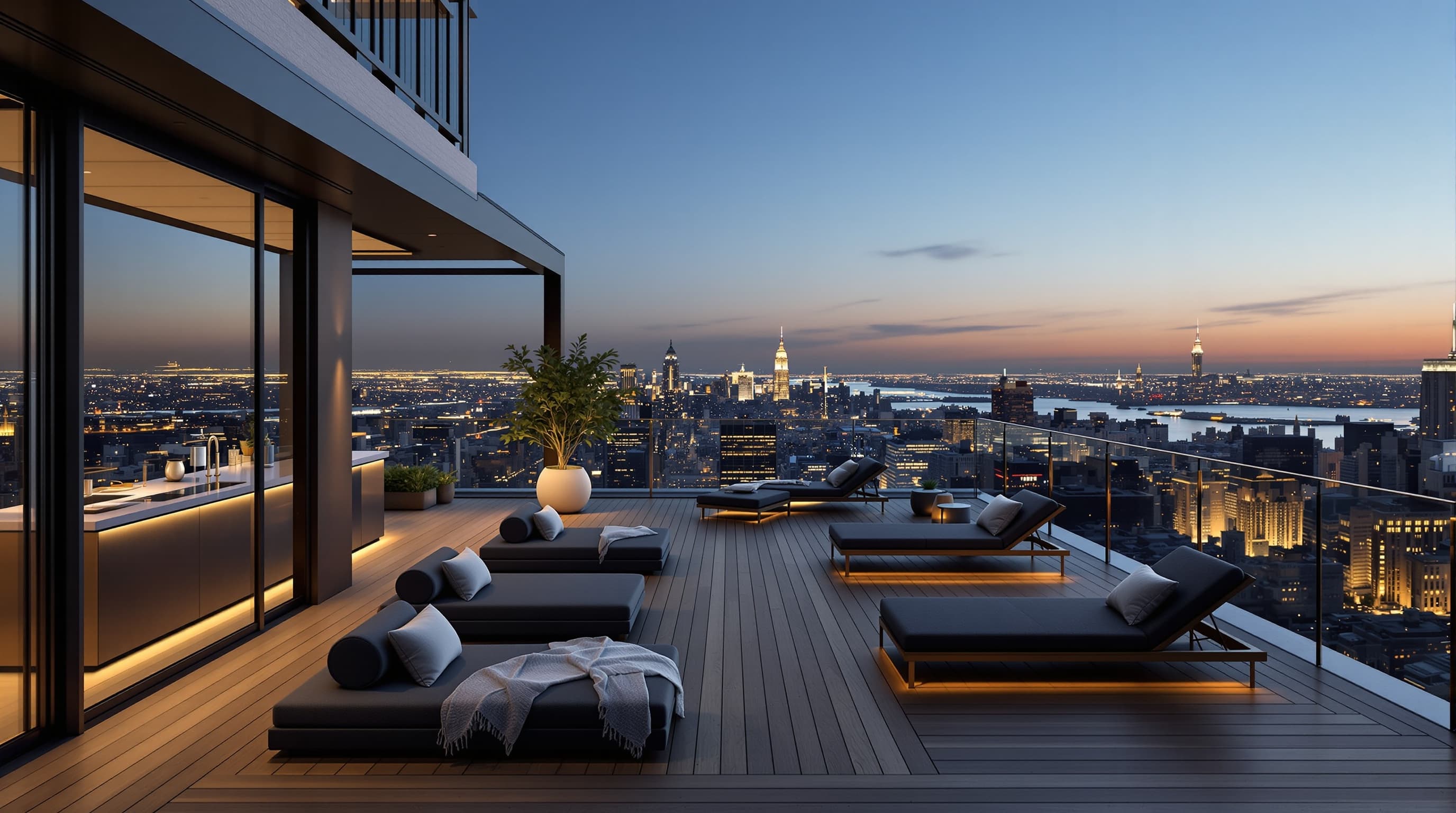 NYC penthouse — Terrace
